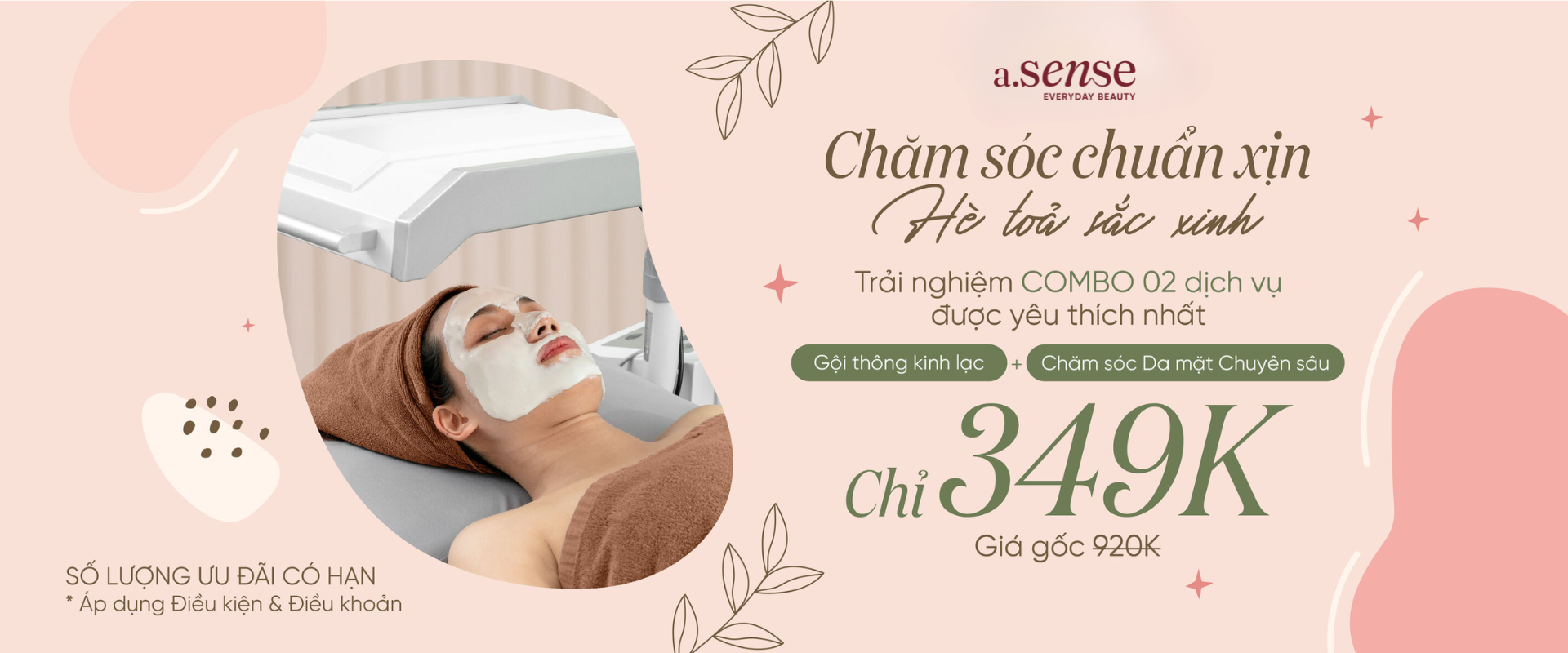 Chăm sóc chuẩn xịn chỉ 349K